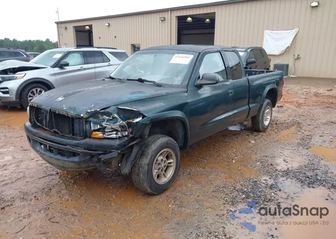1999 Dodge Dakota Slt/Sport from USA, damaged, VIN 1B7GG22Y3XS157545